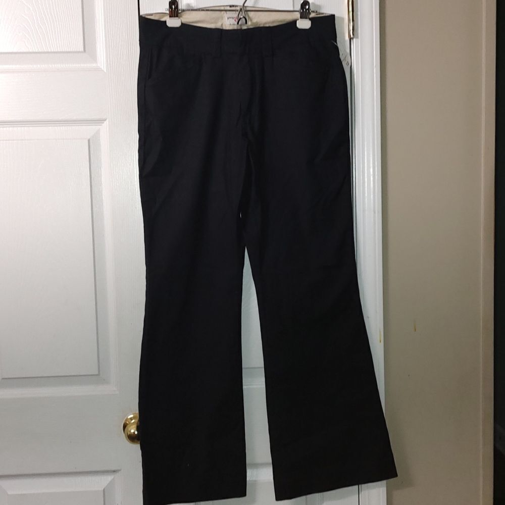 George & Martha  black wide leg dress pants  Sz 12 NWT